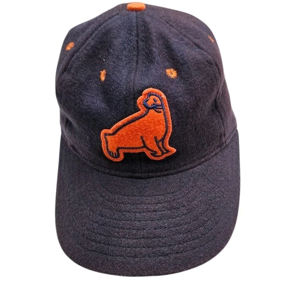 Ebbets Field Flannels San Francisco Seals 1940 Fitted Hat Size 7 1/2 USA Vintage